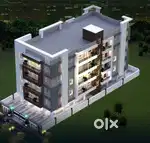 3 BHK Premium Flats with all amenities with Temple