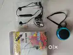 Kdm Bluetooth headphones with mini speaker 10o%good condition