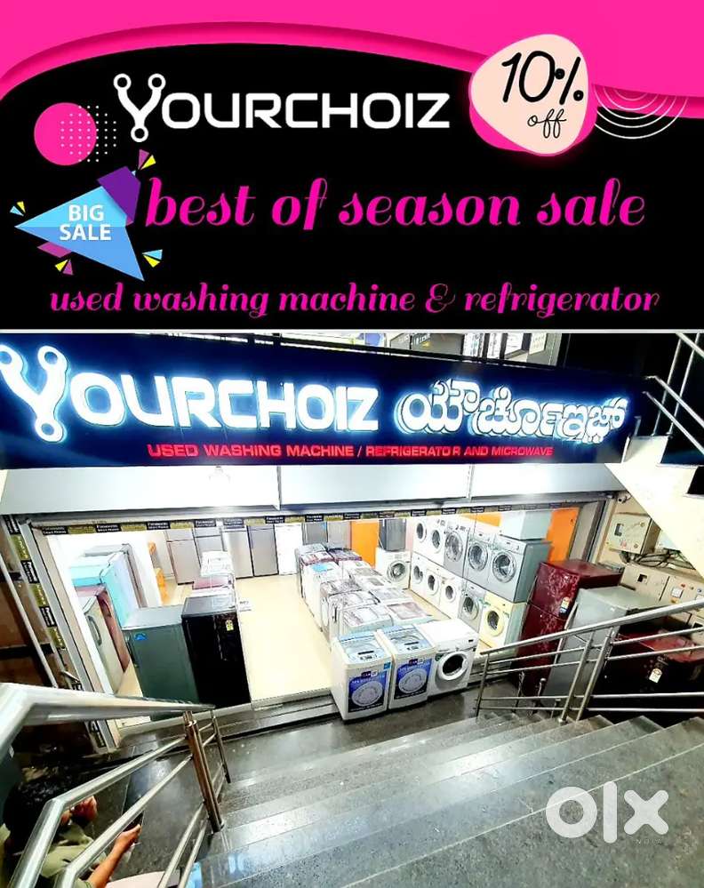 Refurbished Fridge & Washer - Big Savings!