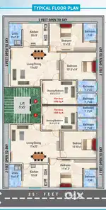3BHK EXECUTIVE FLATS FOR SALE