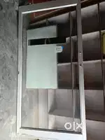 Shop glass-door