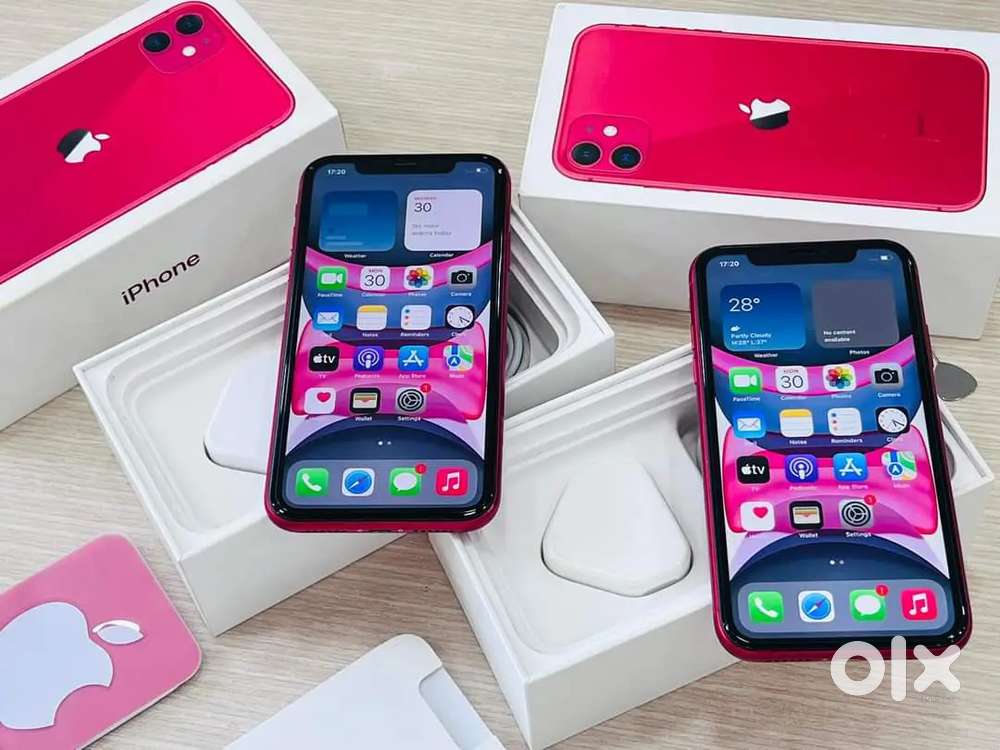 Apple iPhone 11 4g ( 128gb 4gb ram) 100% battery face I'd wrkng box av