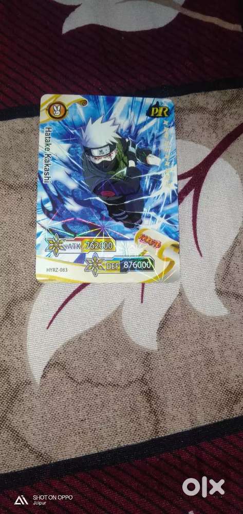 Naruto tare card