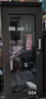 Wooden storage cupboard