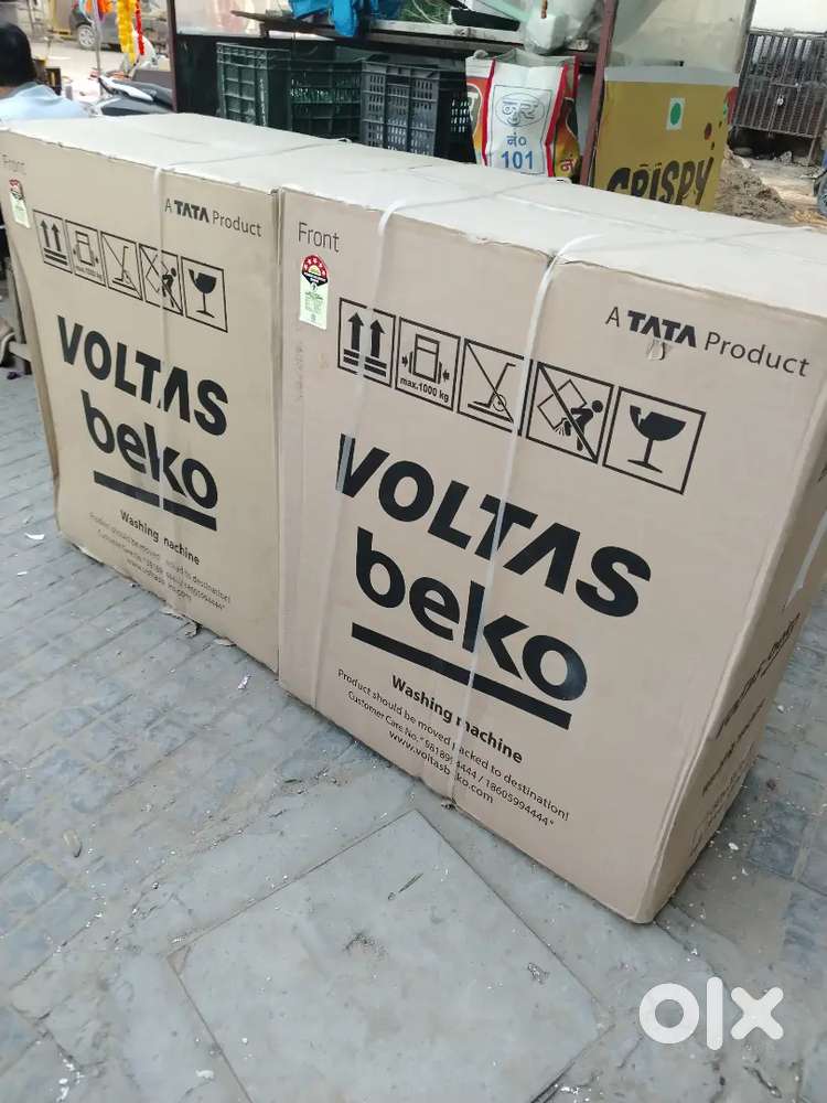 Voltas brand new 5year warrenty washing mashin with bil