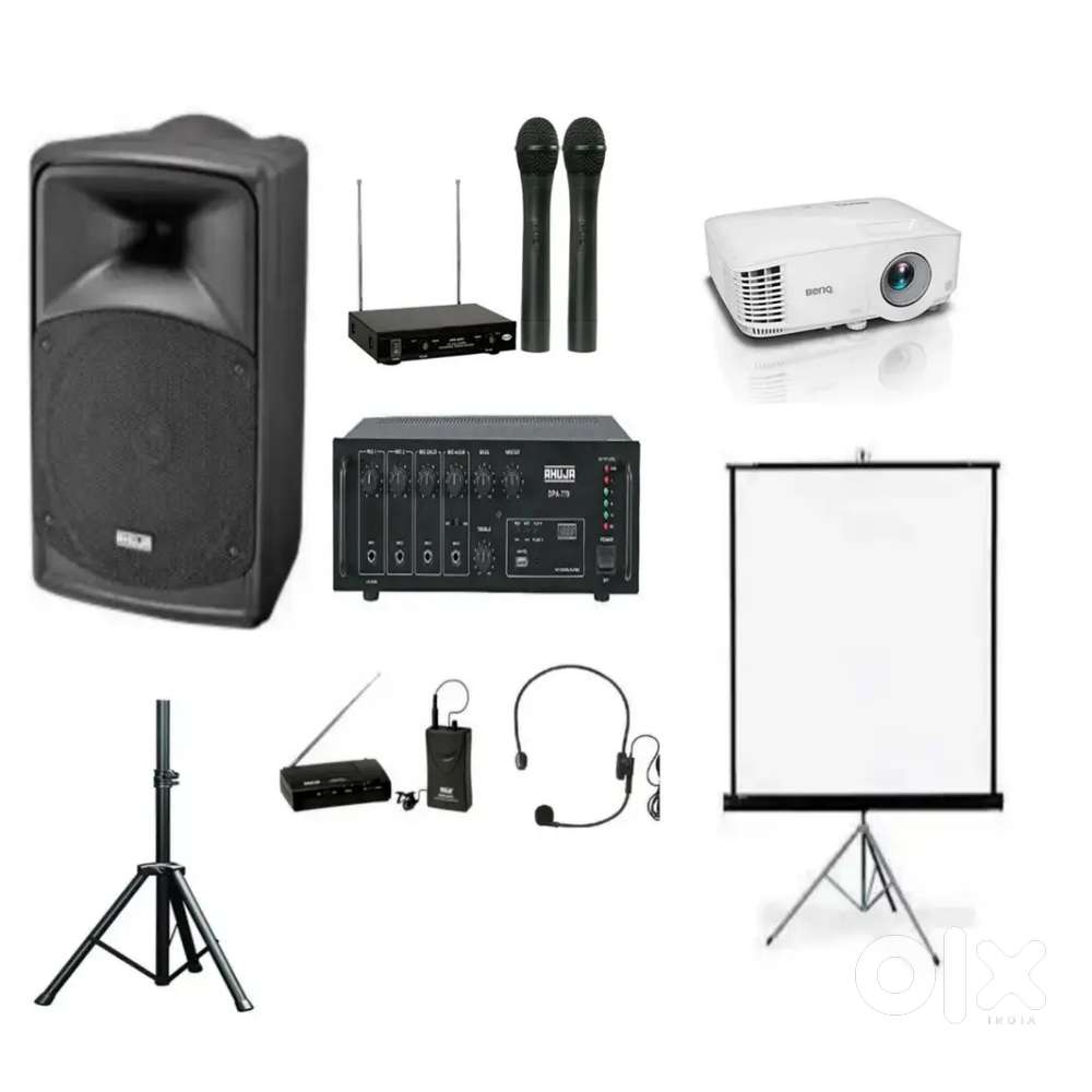 Projector rentals, speaker rent, projector