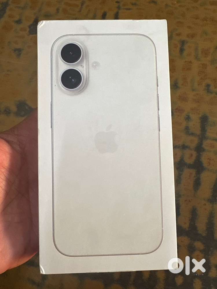 iphone 16 brand new box pack  blue 256 indian