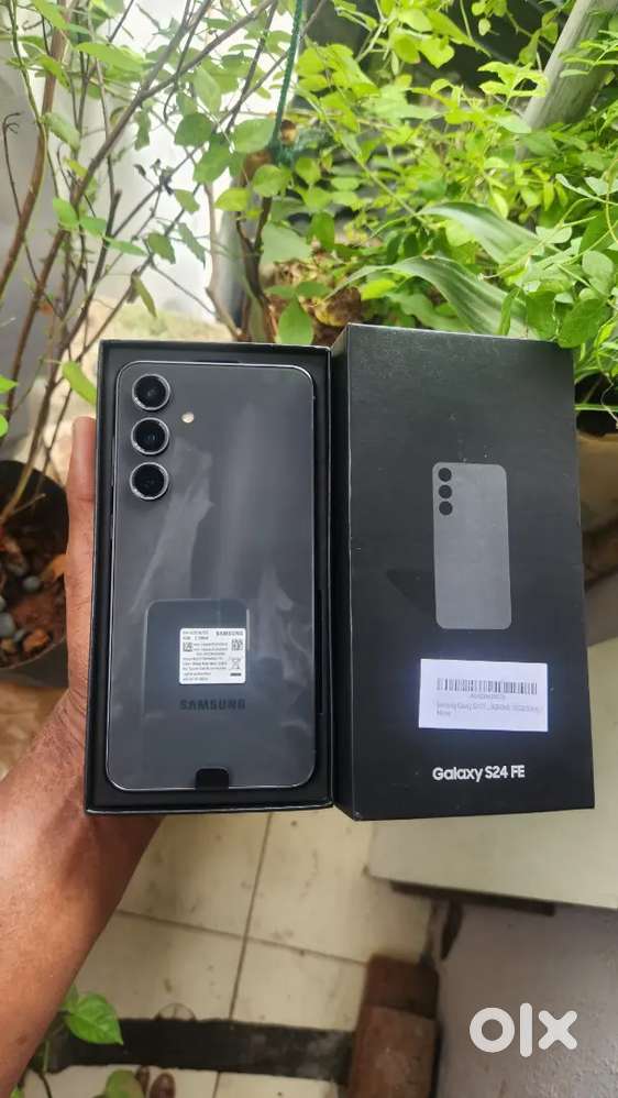 Samsung S24FE NEW ONLY BOX OPEN 8/128GB