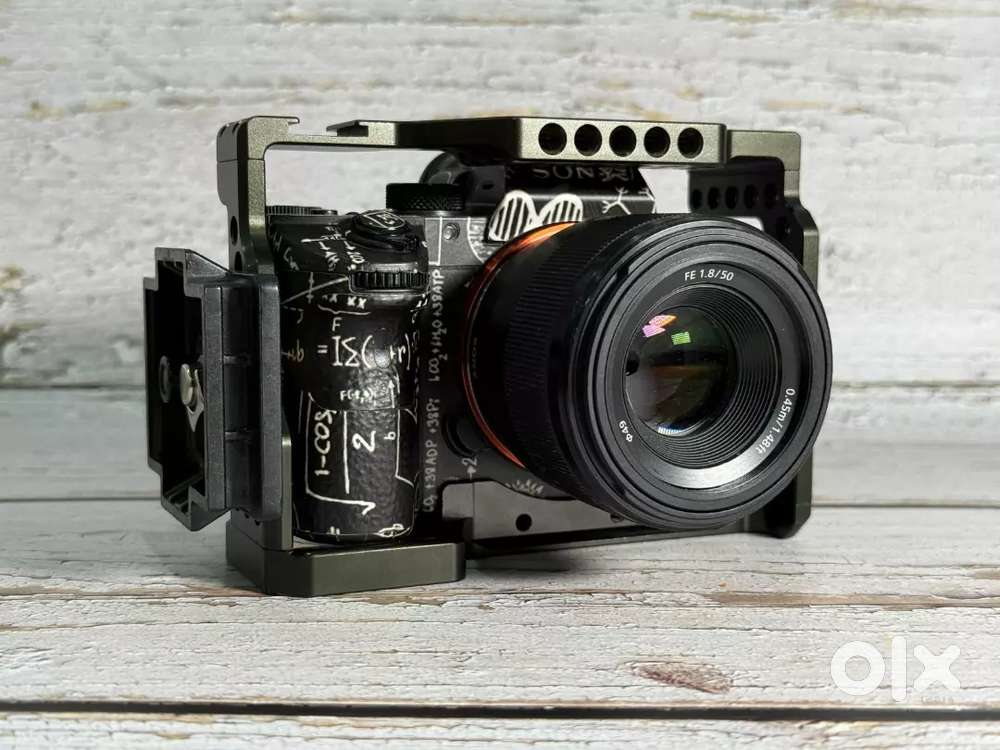 Sony A7iii with 20mm 2.8 & 50mm 1.8 Lens