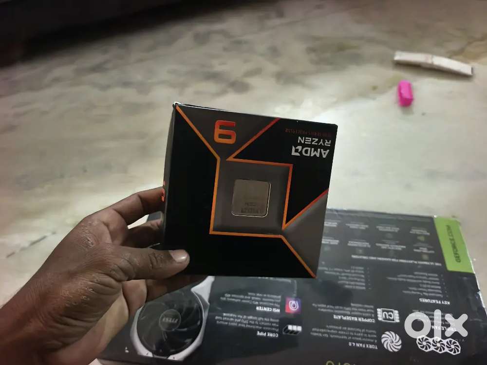 Imported Processor and Graphic card orginal sealed pack.