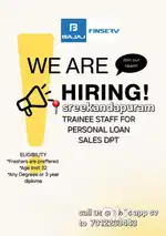 Personal loan sales officer