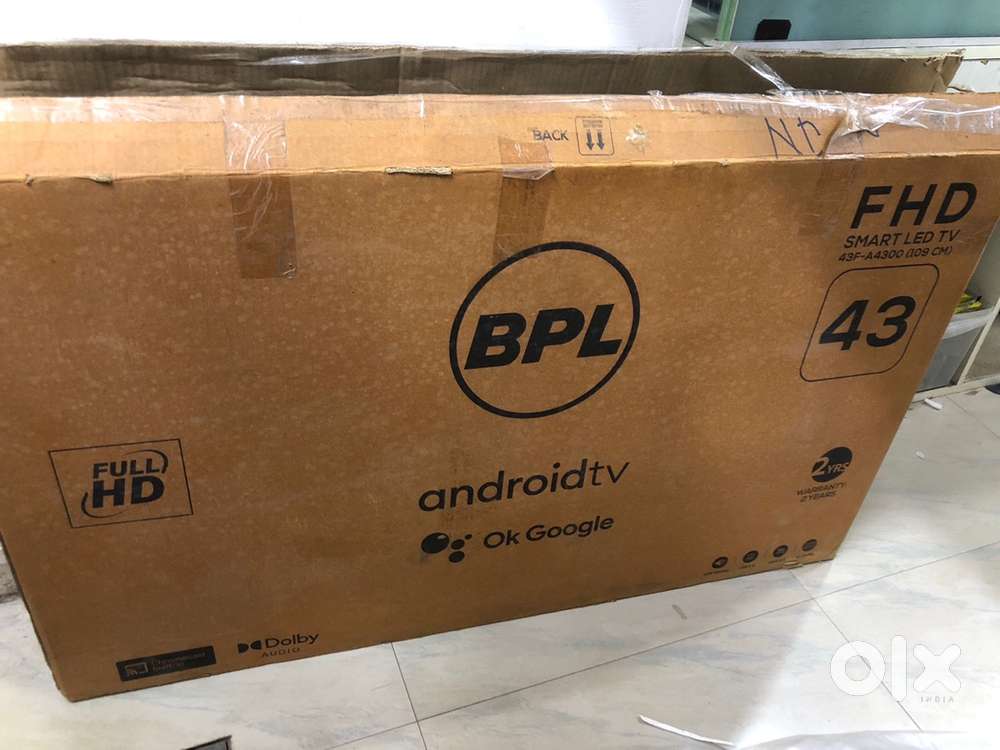 BPL 43″ Full HD Android Smart LED TV open-box