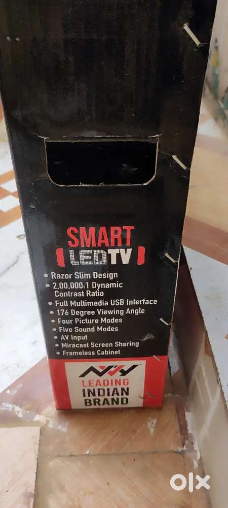 Need to sell brand new petty pack smart tv