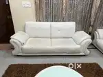 White PU lether Sofa ₹.5500/- Negotiable