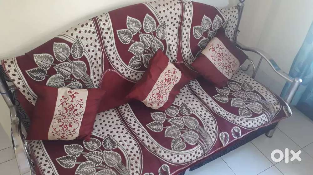 Stainless steel sofa