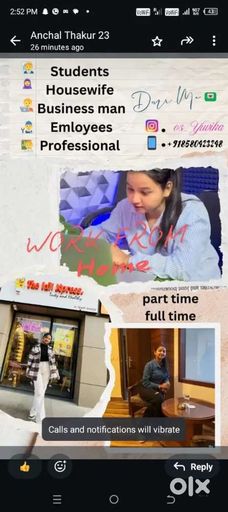 Work from anywhere with smartphone