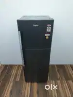 Whirlpool double door 250ltrs fridge working condition free delivery