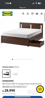 Ikea king size bed