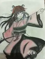 Sketch of a chinese girl