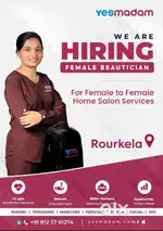 Female beautician job