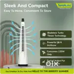 Surround Bladeless Tower Fan White colour