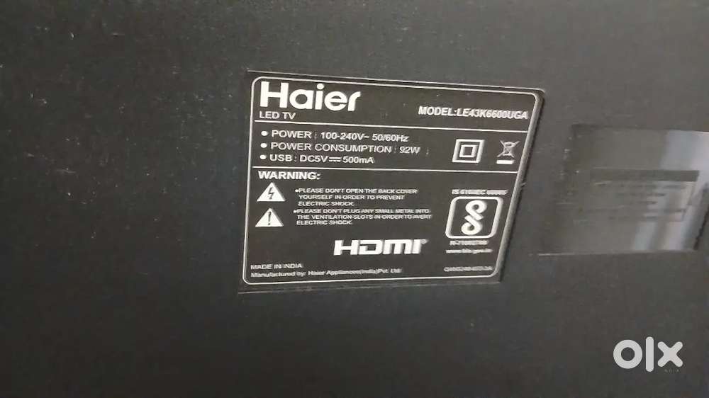 Tv, with tv stamd, Fridge, microwave, water purifier
