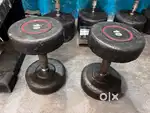 Used DUMBELL and Abs machine