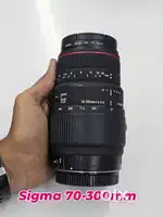 Sigma APO DG 70-300mm f/4-5.6 Telephoto Zoom Lens For Canon/Nikon DSLR