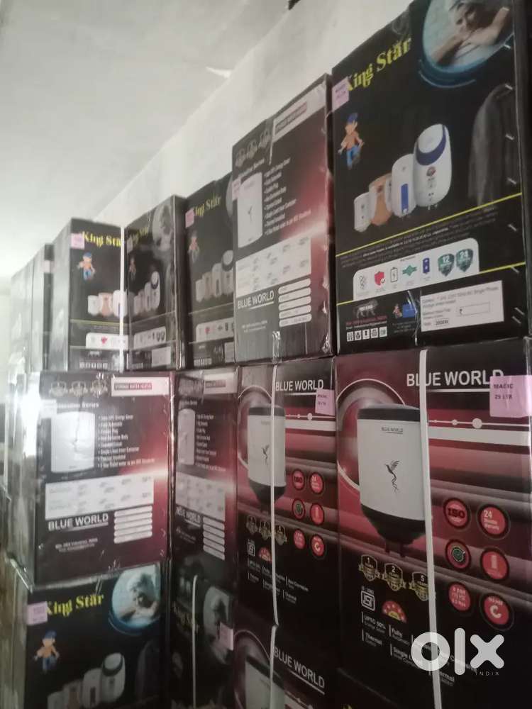 Hot water geyser for sale at wholesale rate