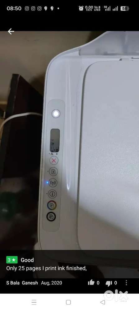 HP 2622 Multi-function WiFi Color Inkjet Printer with Voice Activated