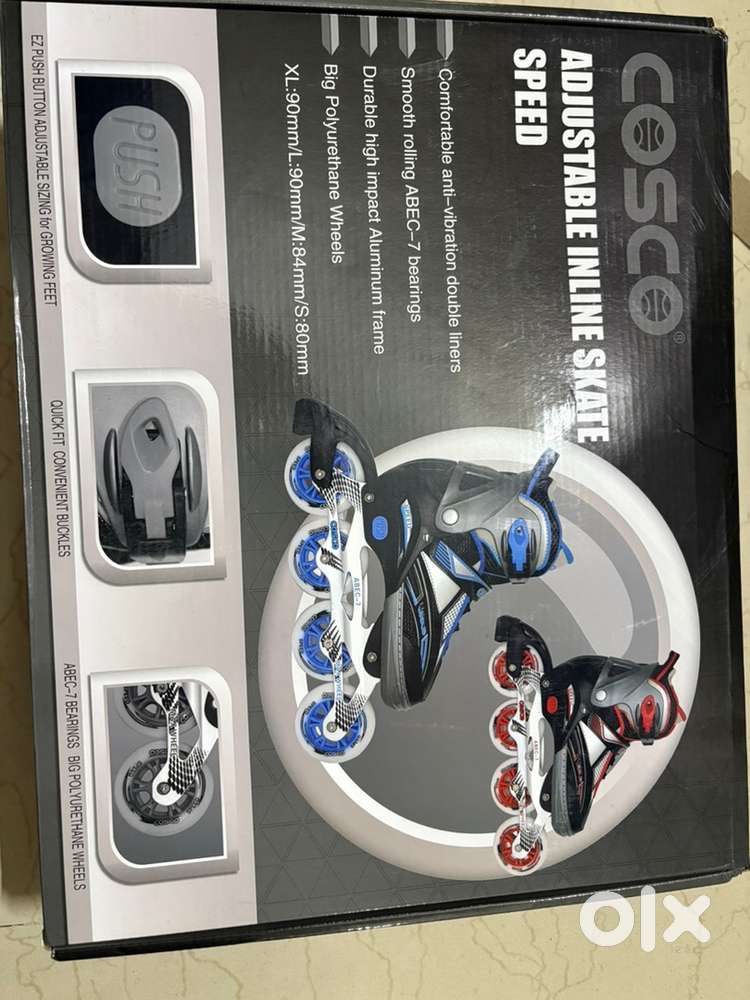 Adjustable inline skates