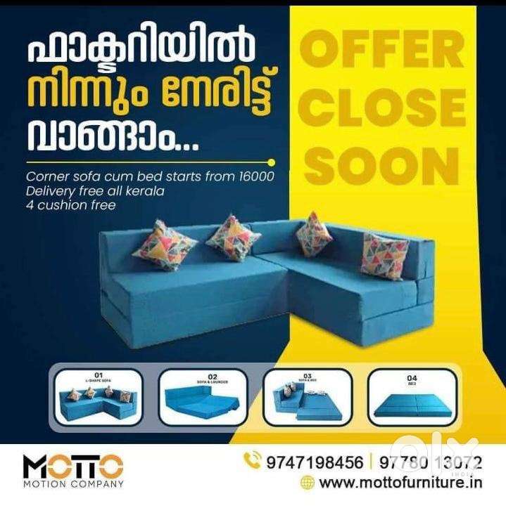 Sofa cum bed free home delevery