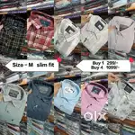 Offer Shirt - Size - M & L  Slim Fit   Buy 1  299/-  Buy 4  1099/-
