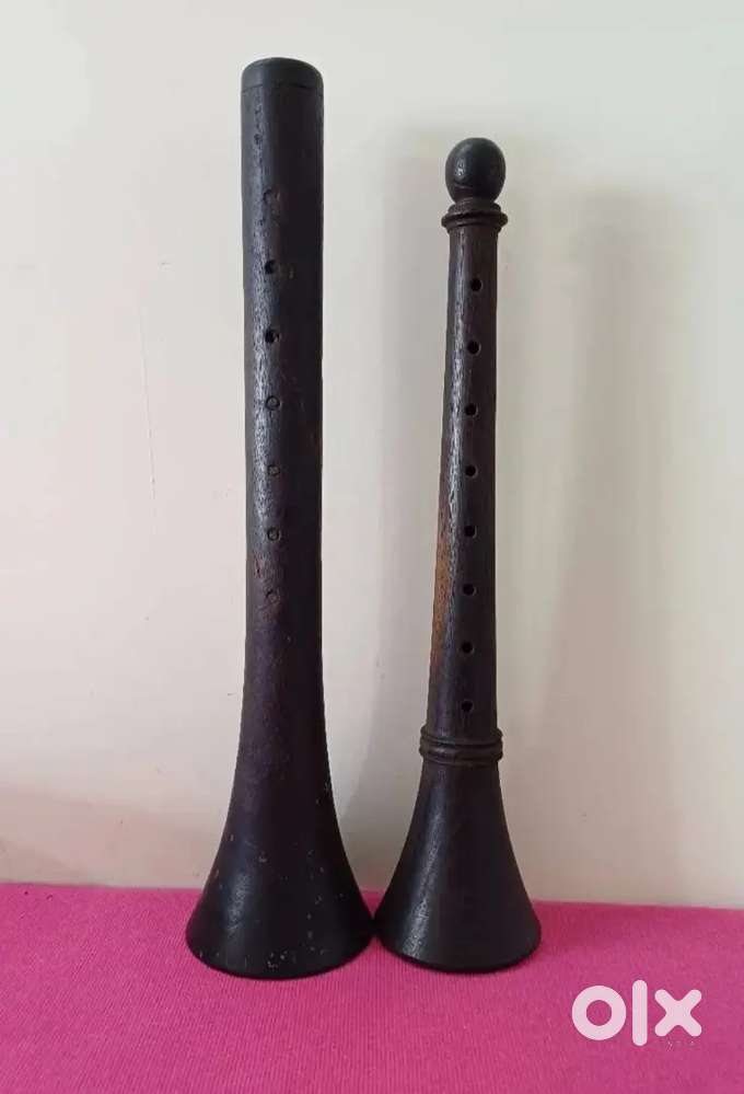 Rare Vintage Shawms- European Medieval Musical Instruments!