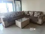 Sofa- 7 seater L shape with centre table for Sale