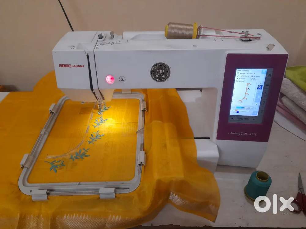 Computer embroidery USHA 450e  embroidery