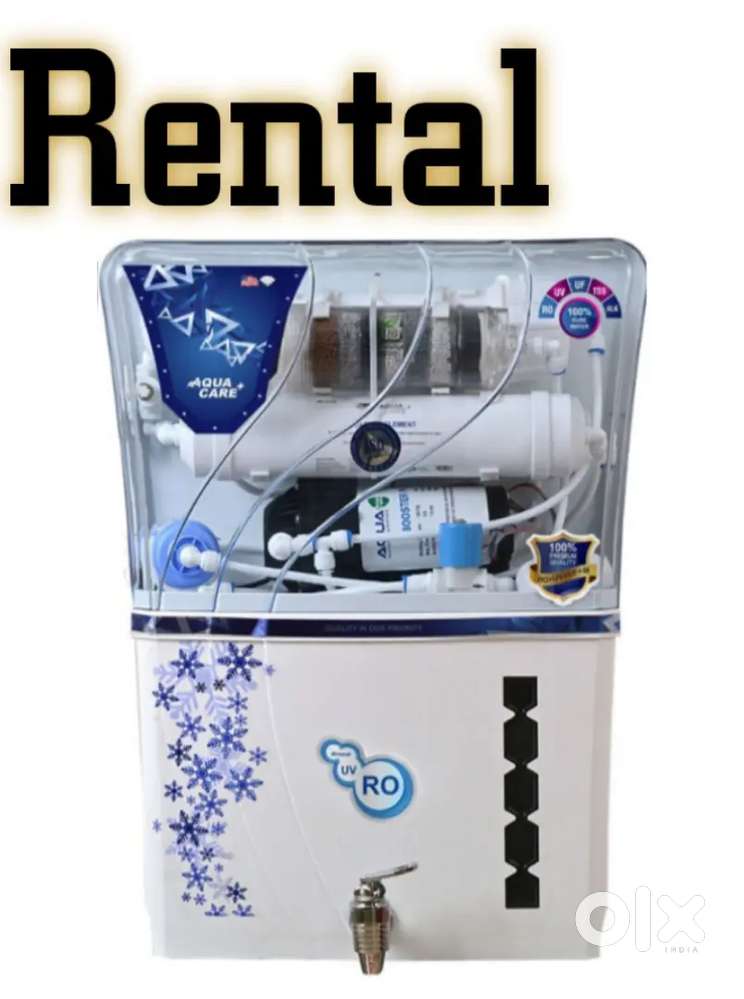 Ro water purifier available on rent