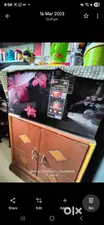 Lg charcoal oven 6 month old unused sell reson money problem