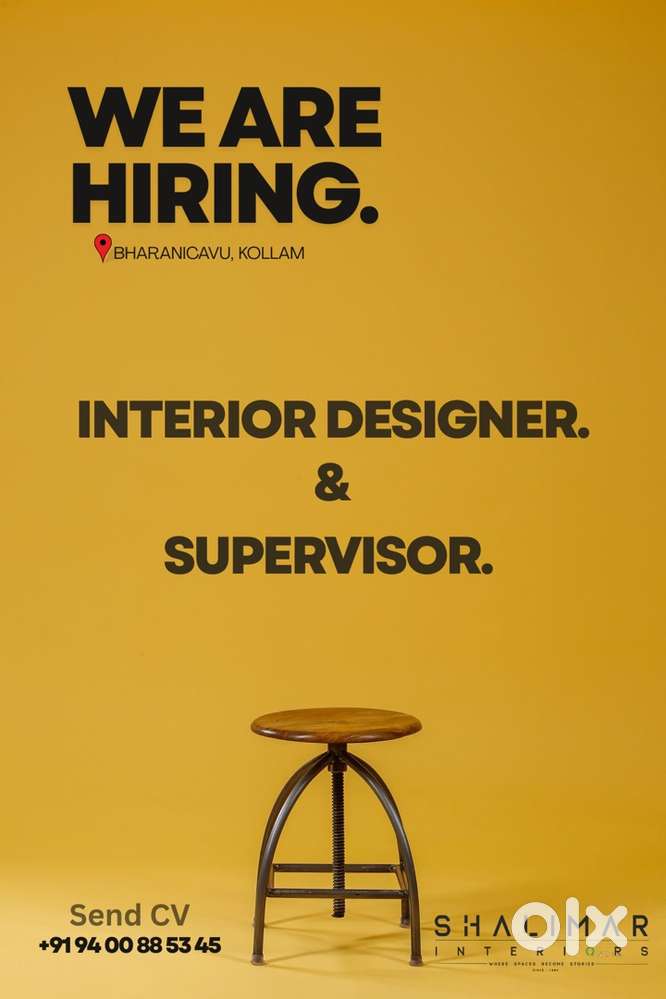 INTERIOR DESIGNER. & SUPERVISOR.