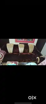 Sofa set 3+1+1 with table or without table