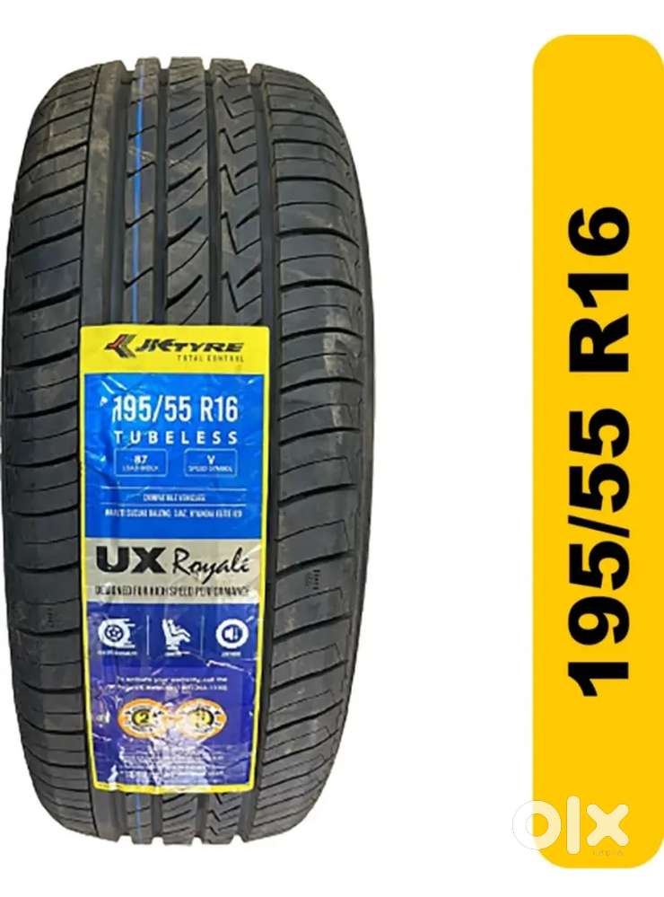 195/55 R16 JK tyres, less used, almost new condition, for sell