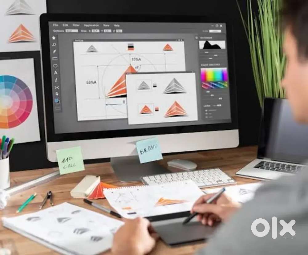 D-U-B-A-I Immediately required Graphic designer