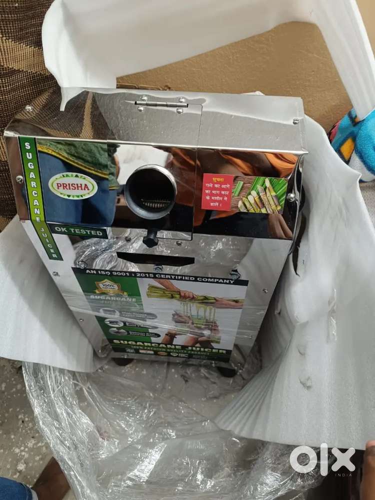 Sugarcane machine and popcorn machine both new not used