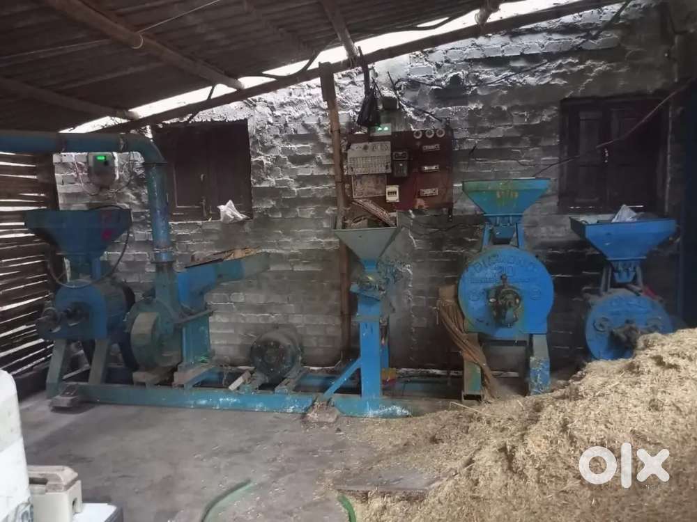 complete Masala Grinding Machine Set