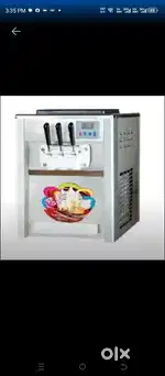 Softy ice cream machine 2+1