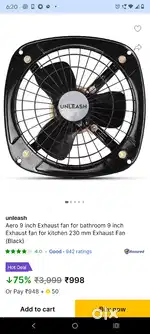 Exhast fans