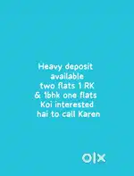 Heavy deposit 1 rk  1 bhk 2 bhk available hai