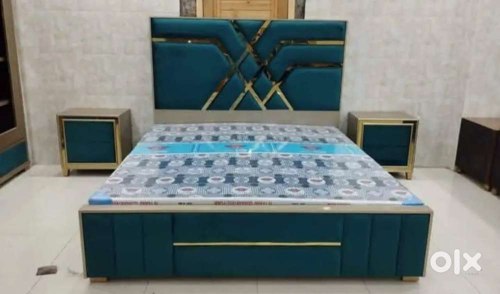 Sunday super sale buy new double bed with box 7499 emi available