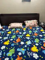 Godrej King size bed with mattresses