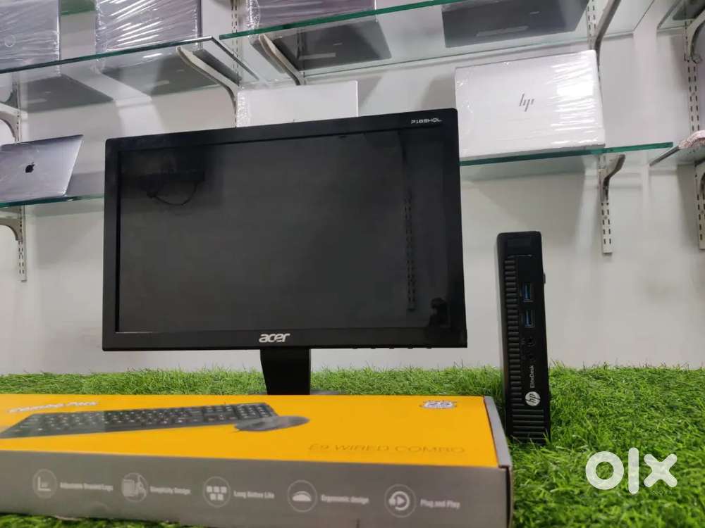 HURRY UP HP ELITEDESK 800 G1 CORE I3 4TH GEN 8GB RAM 256GB SSD 19INCH!